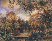 Pierre Renoir Landscape at Beaulieu France oil painting reproduction